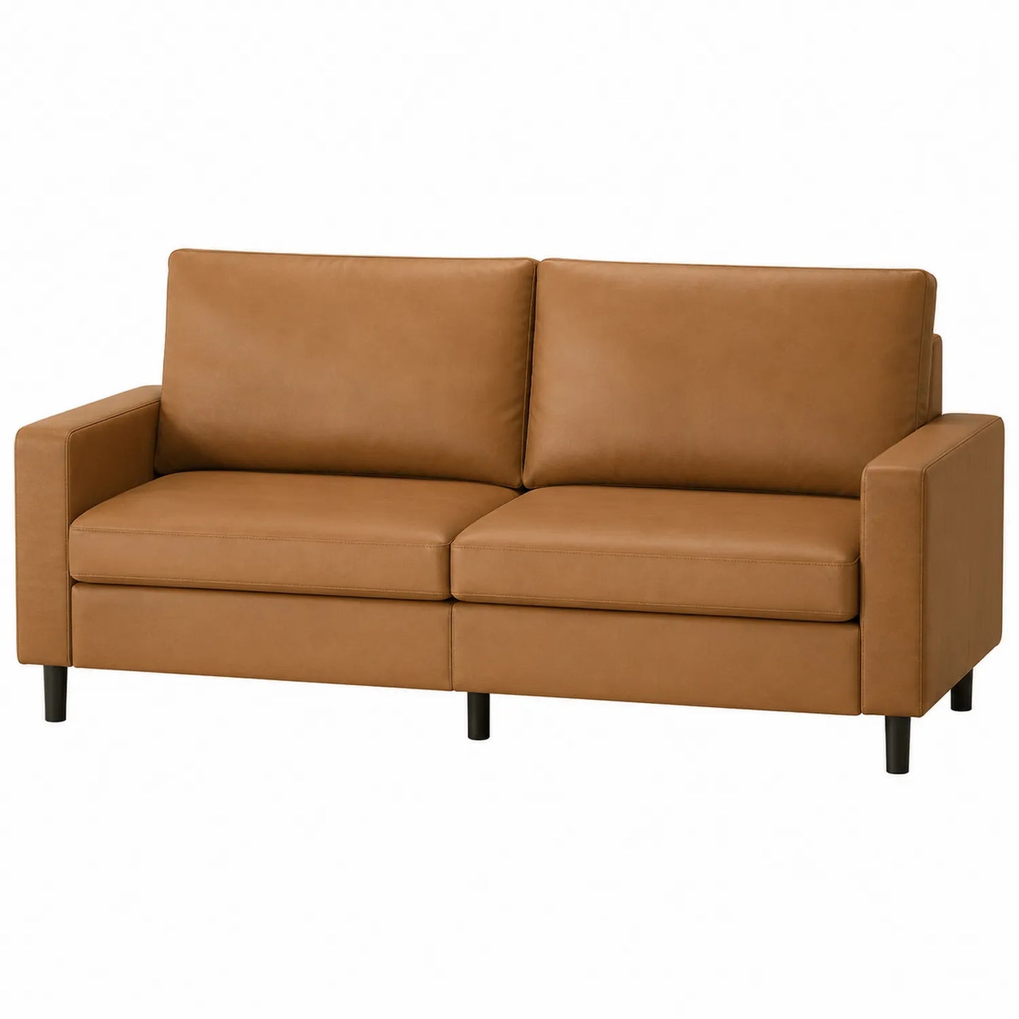 2-Sitzer Sofa aus Leder